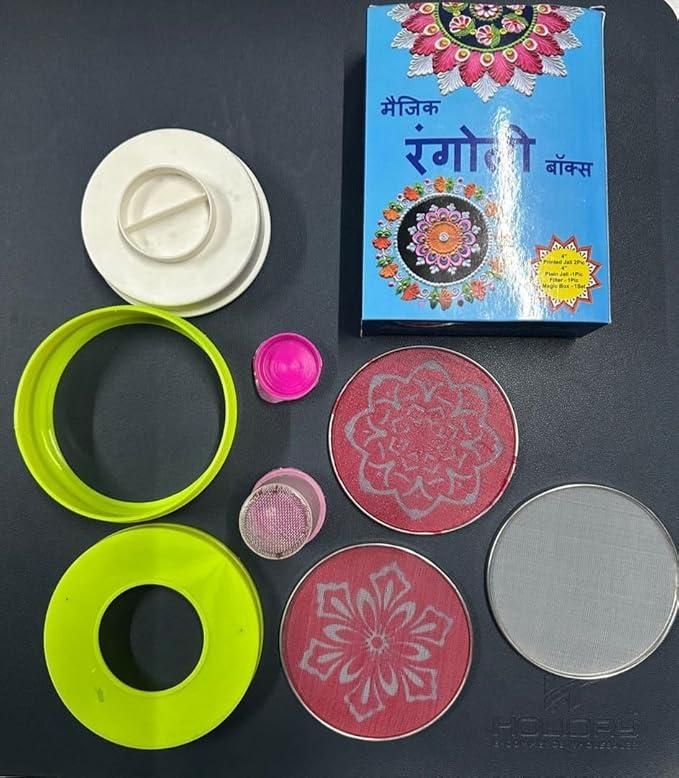 4-in-1 Magical Rangoli kit 🎀(Diwali Special)