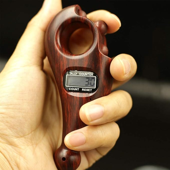 DivyaMantra™ – Pure Tulsi Jaap Counter